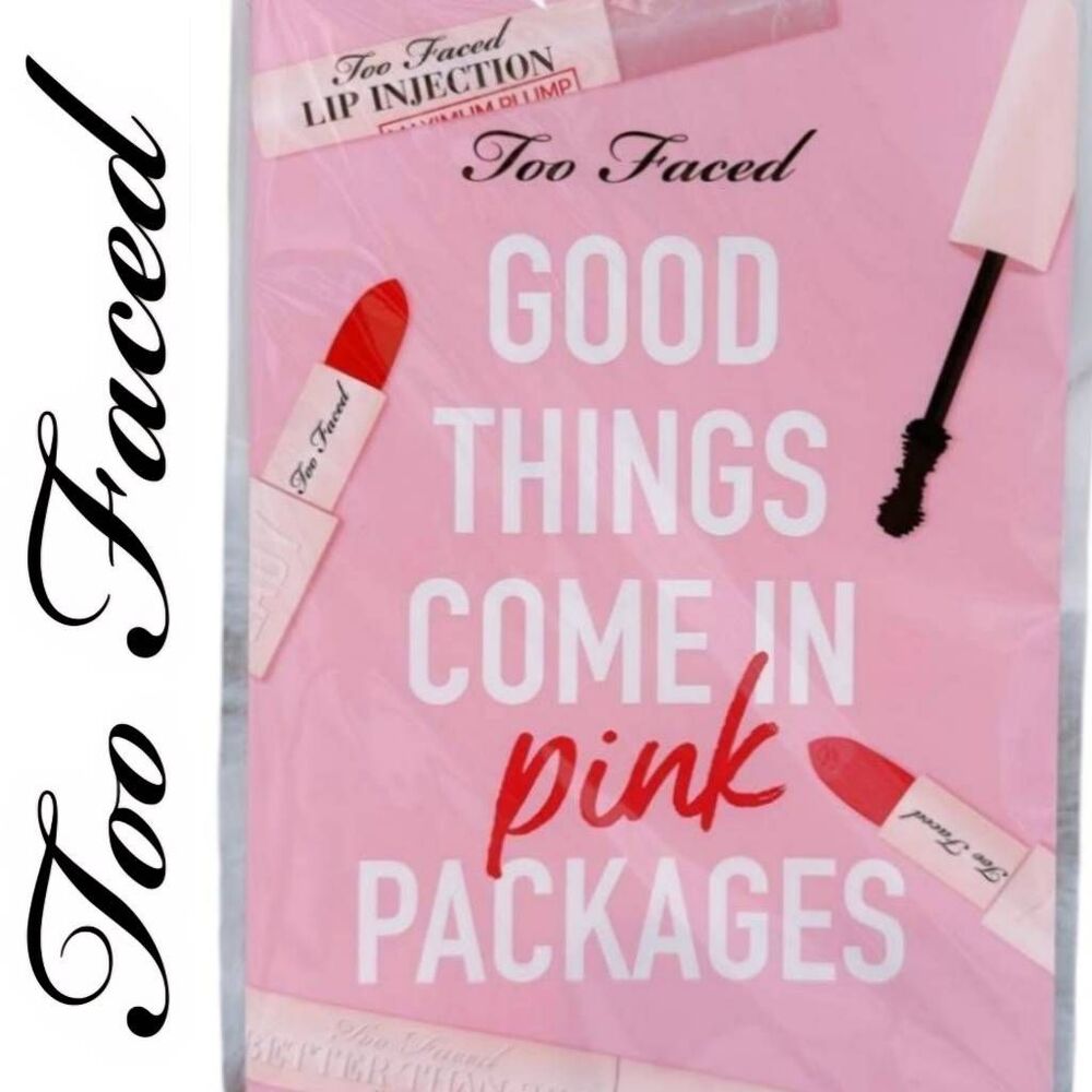 Too Faced, "Good Things Come In Pink Packages," Notebook